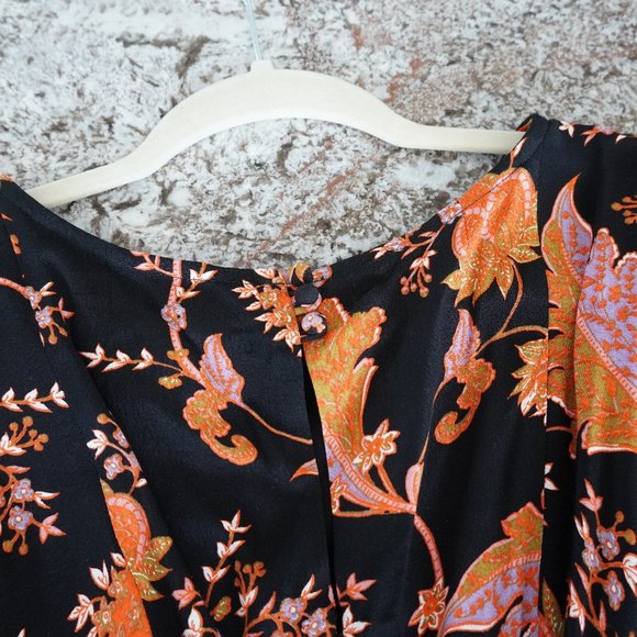 Anthro Maeve Botanical Print Jumpsuit - Picture 5 of 9